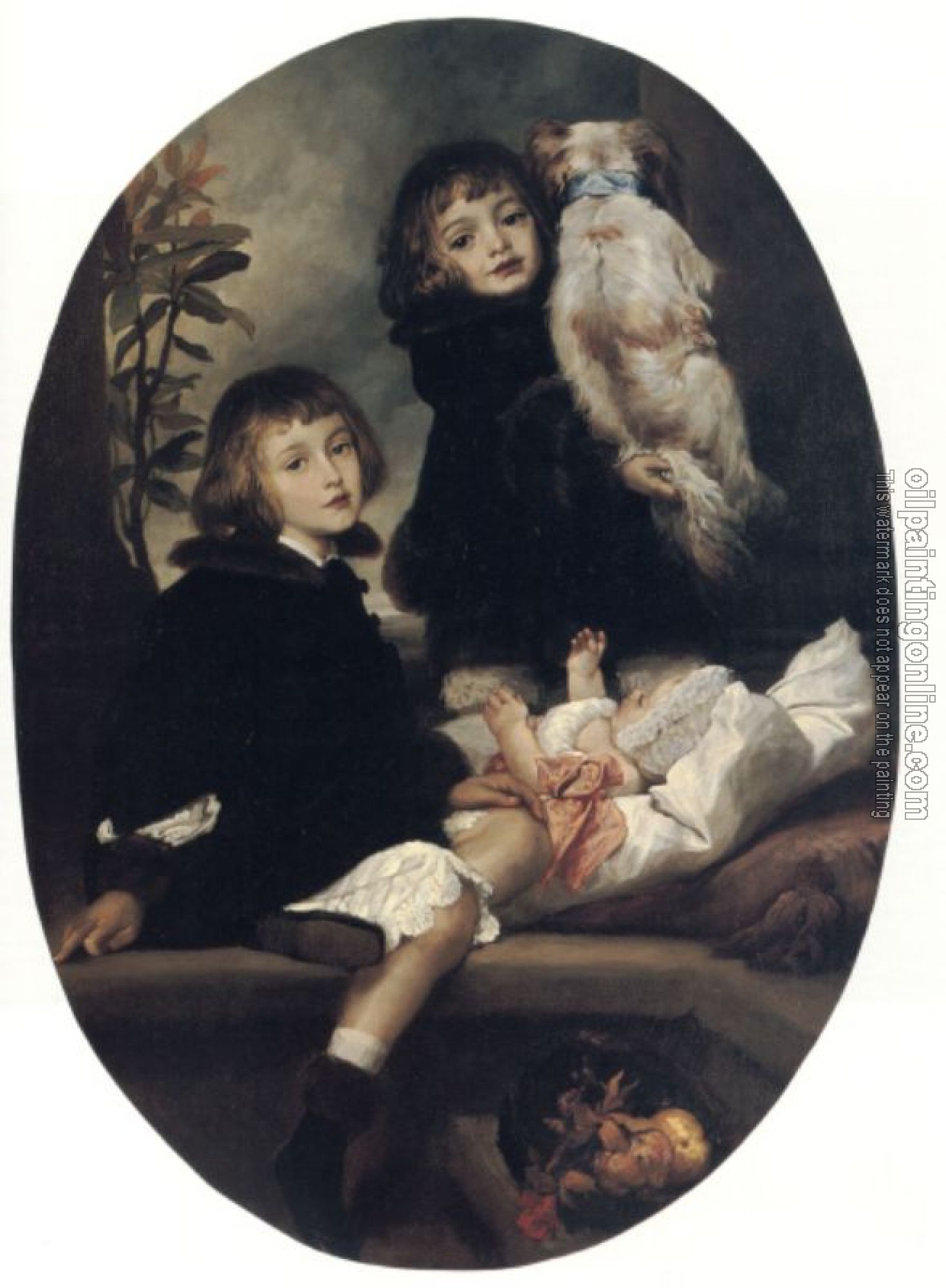 Leighton, Lord Frederick - Ida Adrian and Frederic Marryat